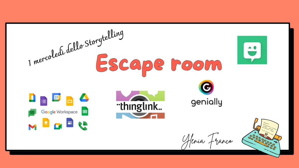 I mercoledì dello storytelling: Escape Room Digitali con Google Workspace -
