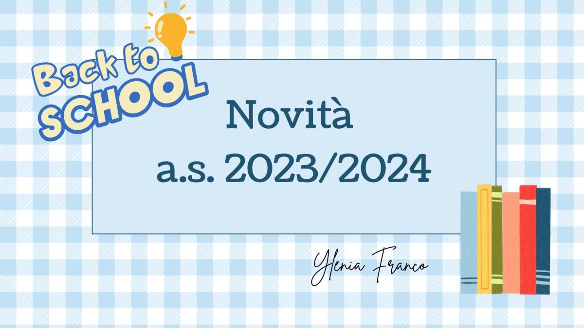 NOVITA’ A.S. 2024/2025 -