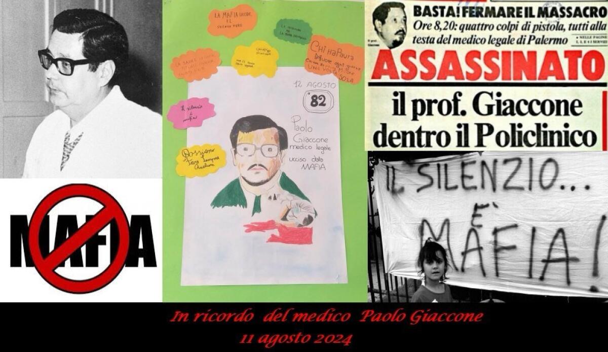 Il Coraggio di Paolo Giaccone: Una Lezione di Legalità per le Nuove Generazioni -