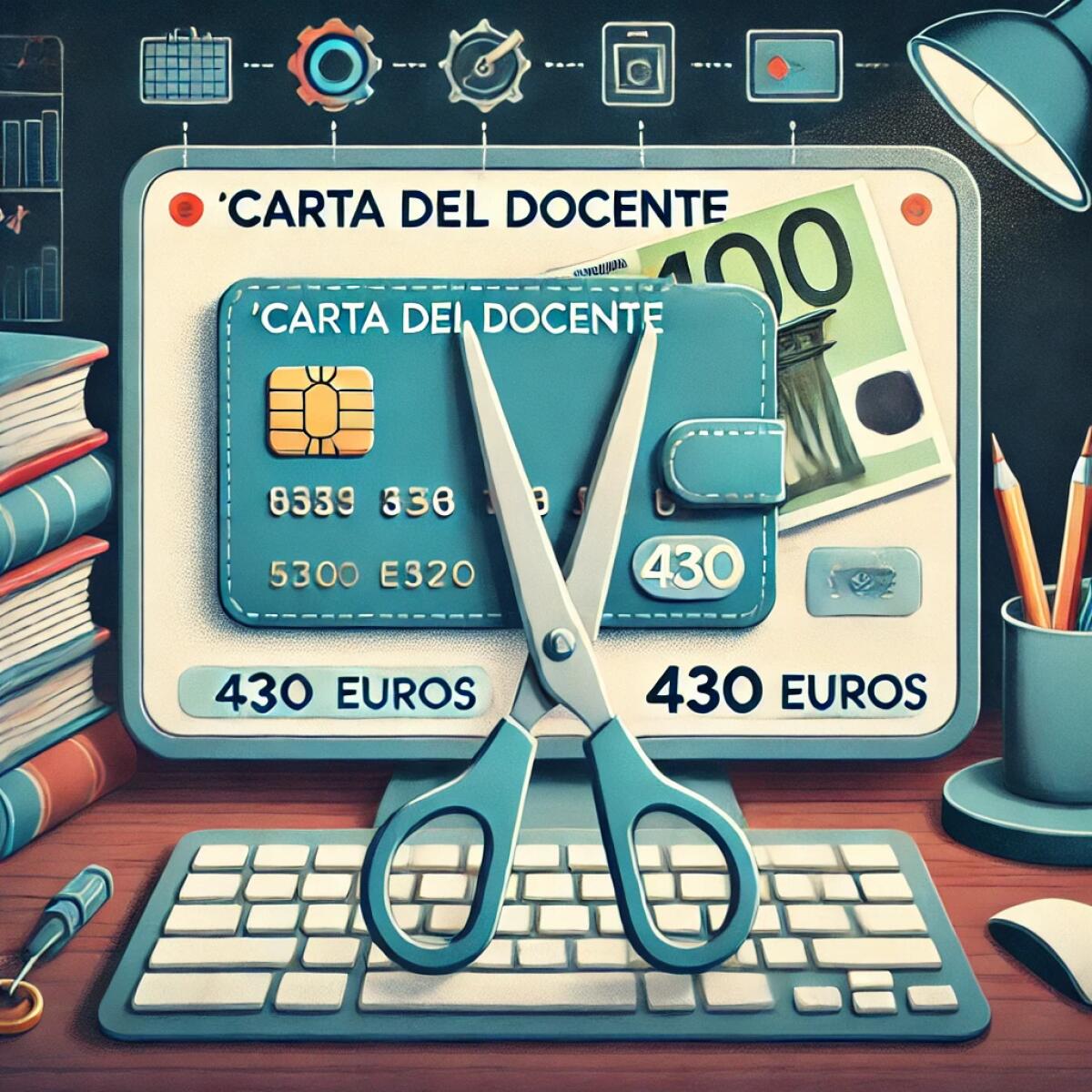 Carta del docente in arrivo ad ottobre: indiscrezioni su un taglio di 70 euro - 