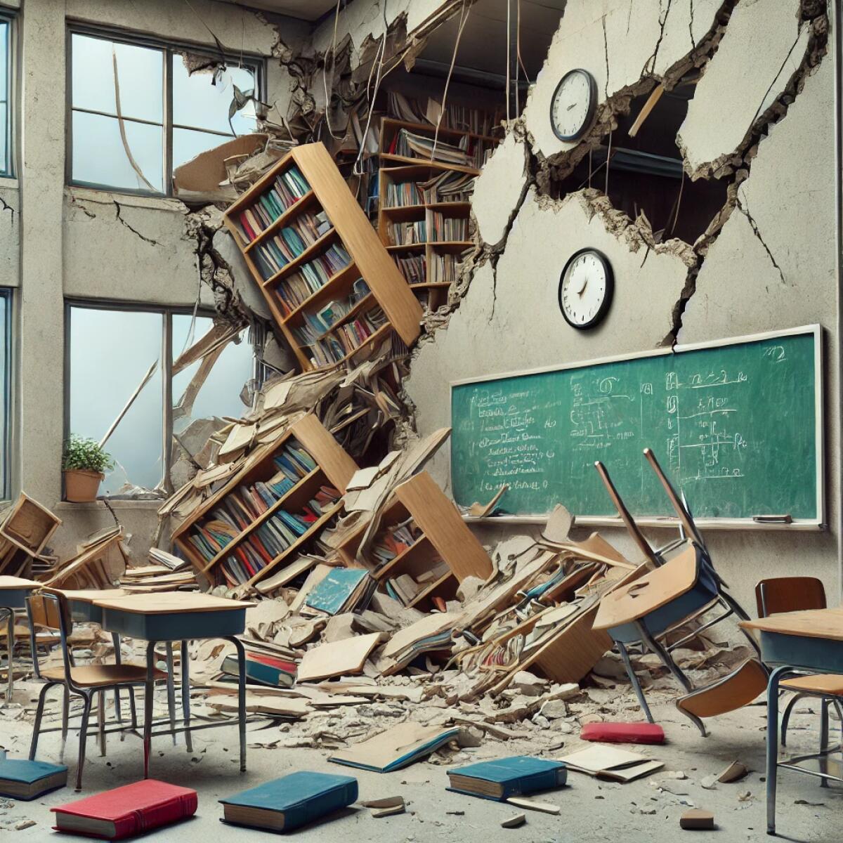 Questa scuola che cade a pezzi - 