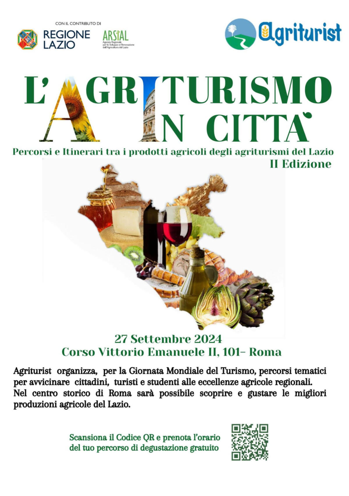Giornata Mondiale del Turismo: A Roma torna l’Agriturismo in Città - 