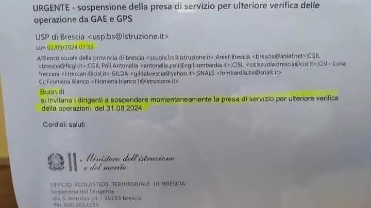 Caos a Brescia: docenti convocati da GAE e GPS lasciati fuori Scuola -