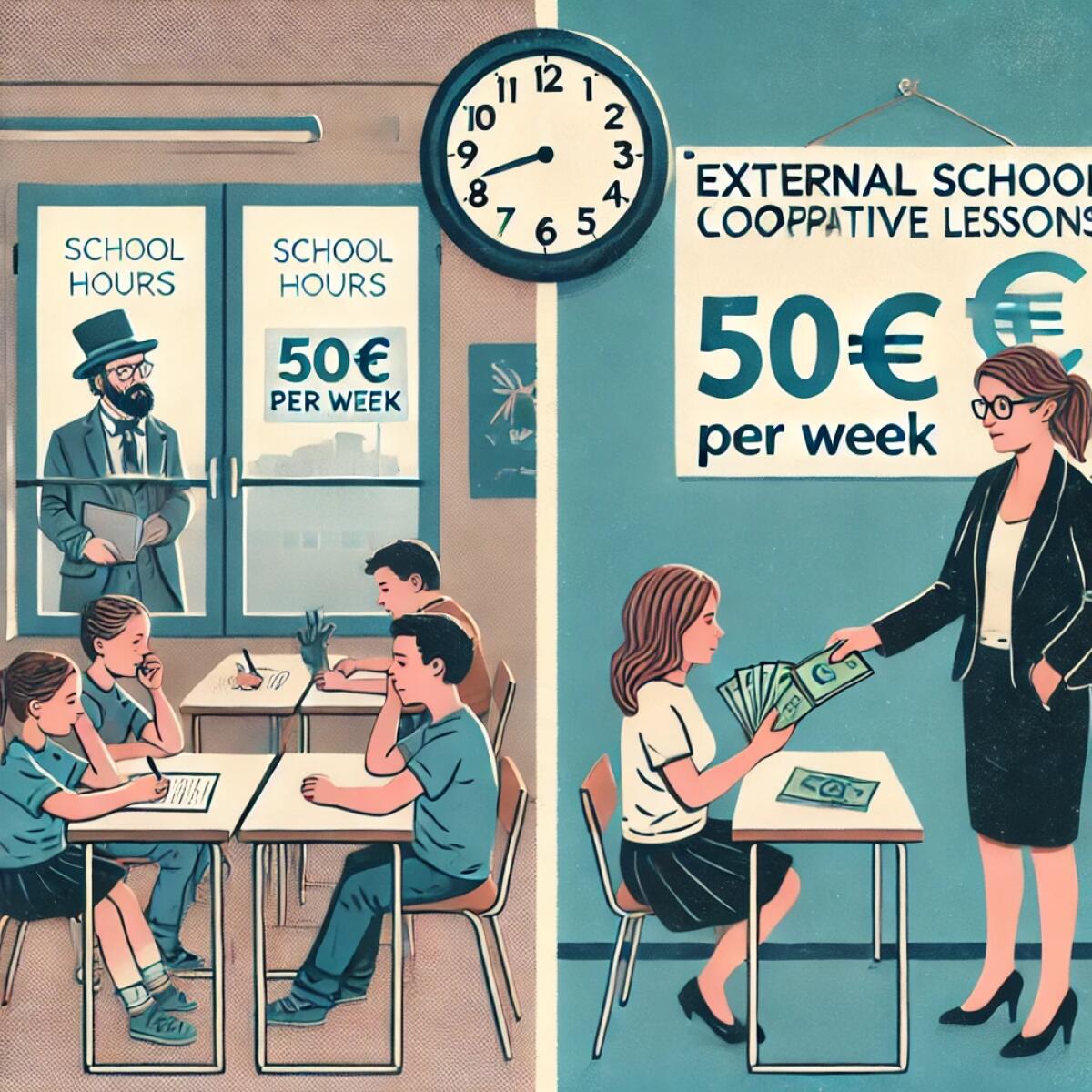 Lezioni a pagamento: genitori costretti a coprire le carenze del personale scolastico - 