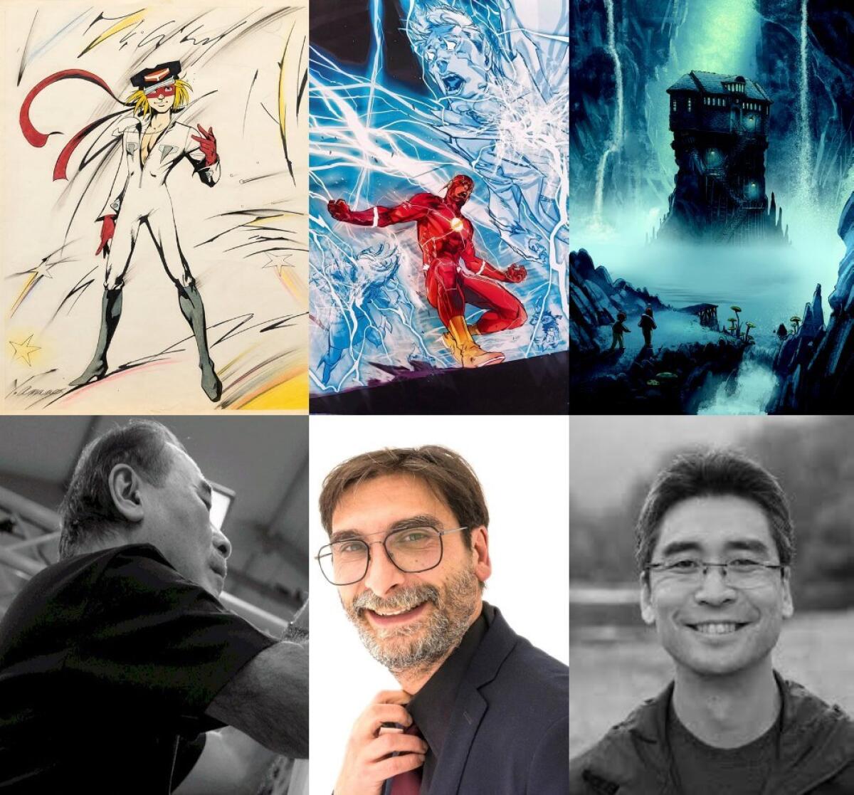 Lucca Comics & Games 2024. Tre mostre da non perdere al Palazzo Ducale: Yoshitaka Amano “Press Animae To Play”, Kazu Kibuishi “L’architetto di mondi fantastici” e Carmine Di Giandomenico “Contrappunti” -