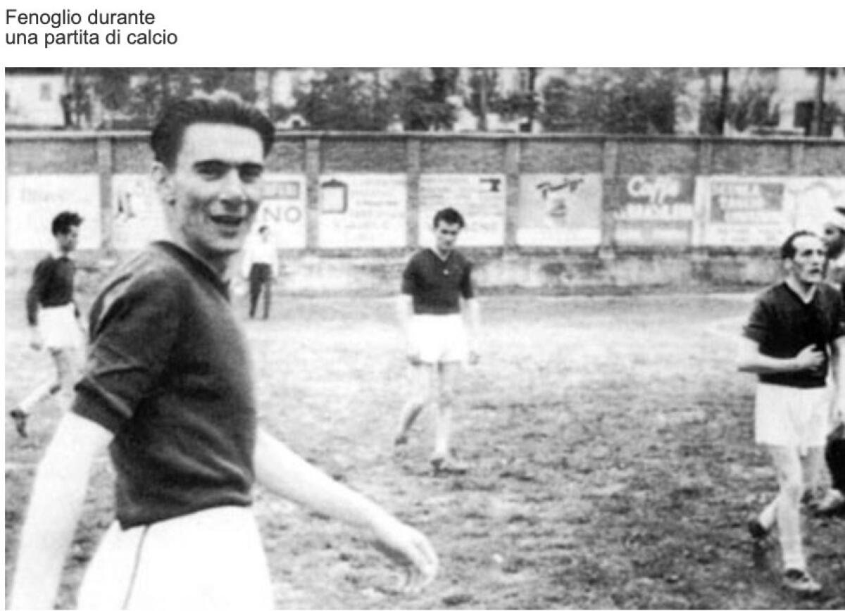 Noterelle per un (inedito) Beppe Fenoglio sportivo - 