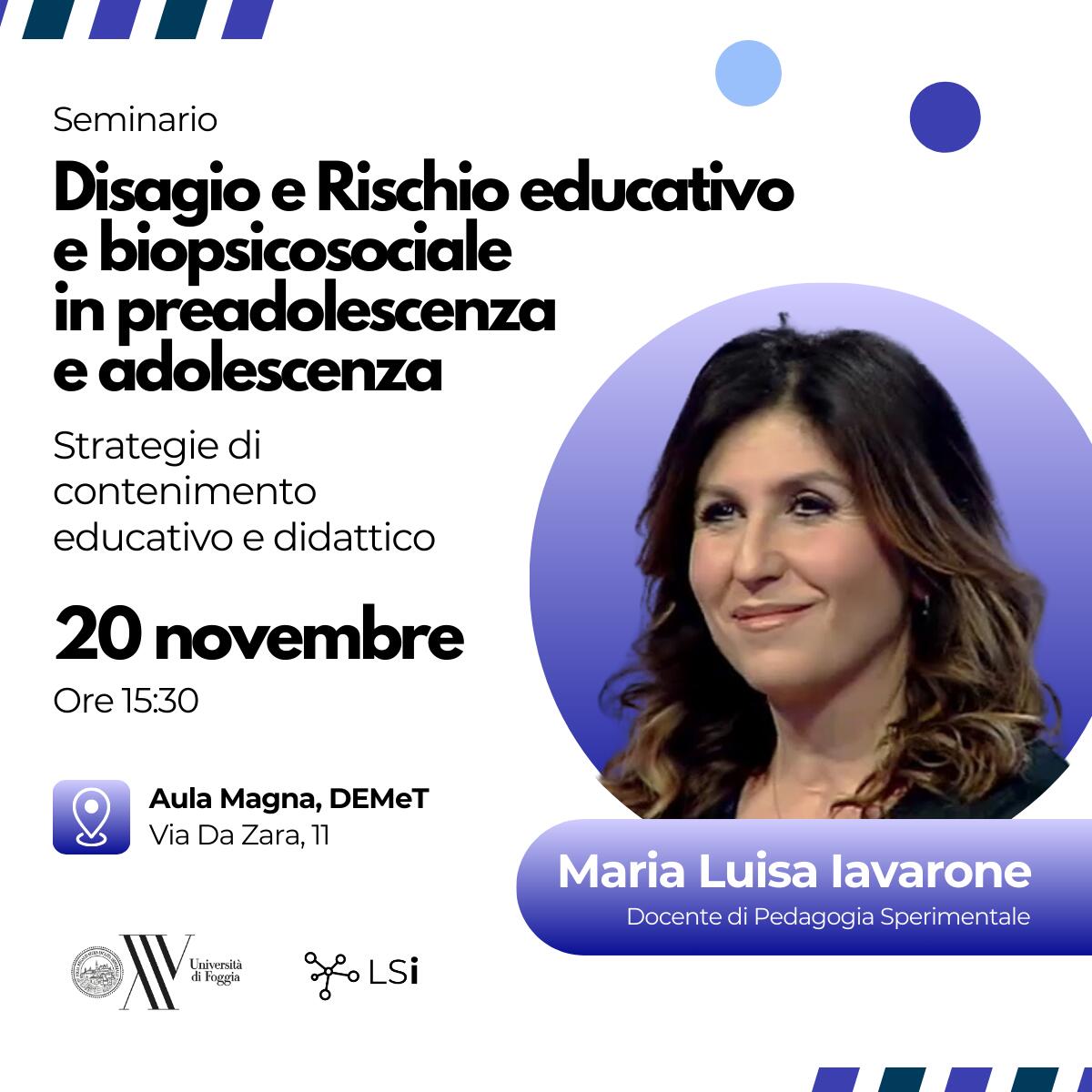 Nuove sfide educative: la prof.ssa Iavarone ospite del Learning Sciences institute per affrontare insieme le complessità dell'adolescenza - 