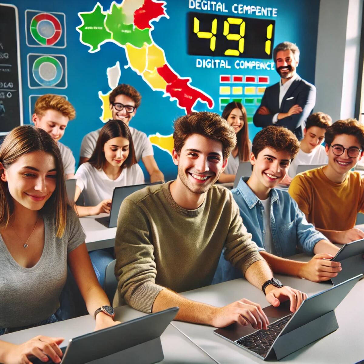 Italia Digitale: studenti e studentesse pronti per il futuro, ma il sud resta indietro - 