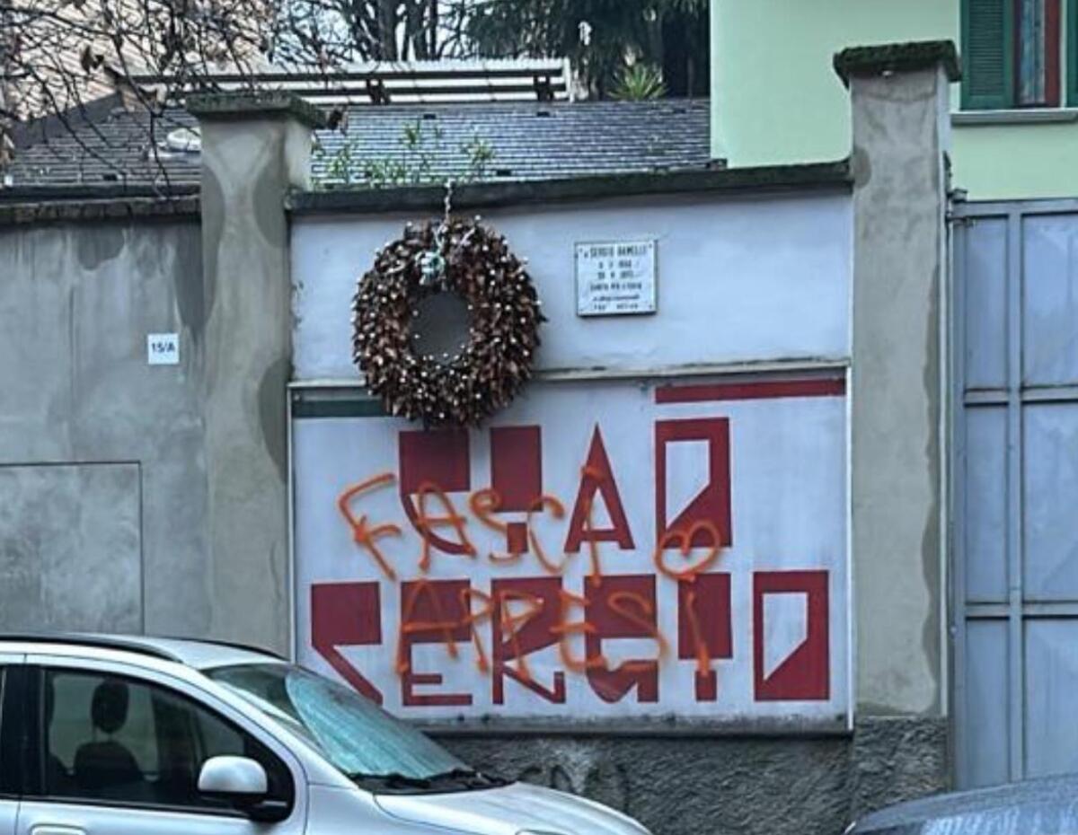 Ramelli: Frassinetti (FdI), vergognosa la scritta che ha imbrattato il suo murales -