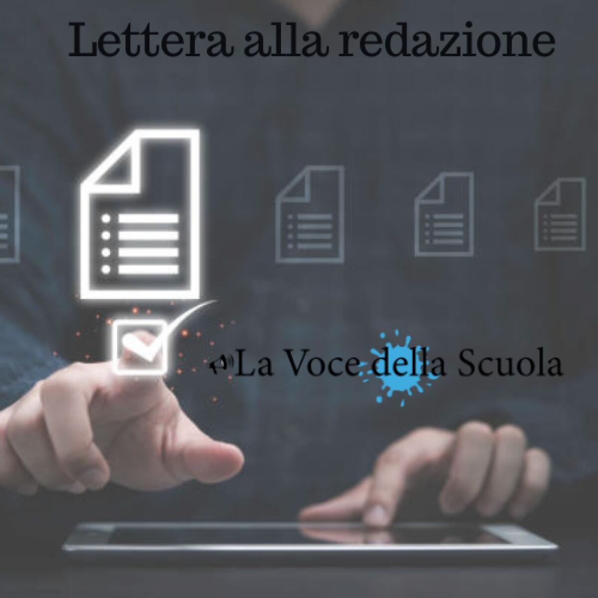 Lettera aperta alla redazione -