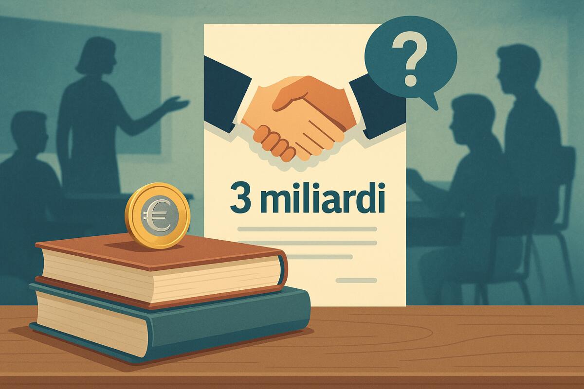 Scuola, svolta nel contratto: sul tavolo 3 miliardi per gli aumenti, ma i sindacati frenano -