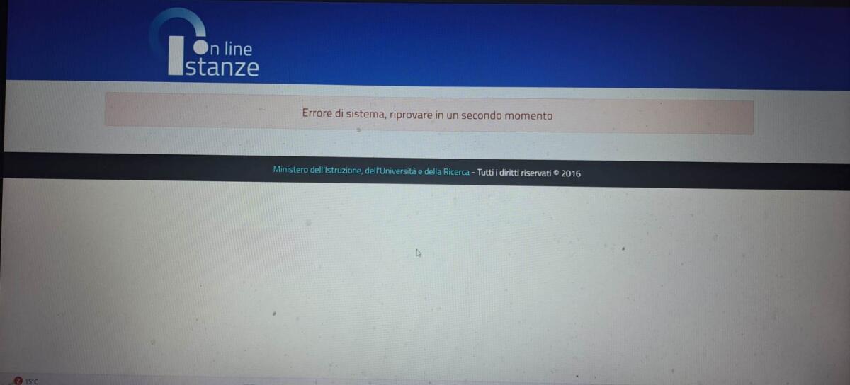 Segnalazione malfunzionamento di Istanze OnLine per domanda di Mobilità dei docenti. Chiesto intervento del Ministro Valditara -