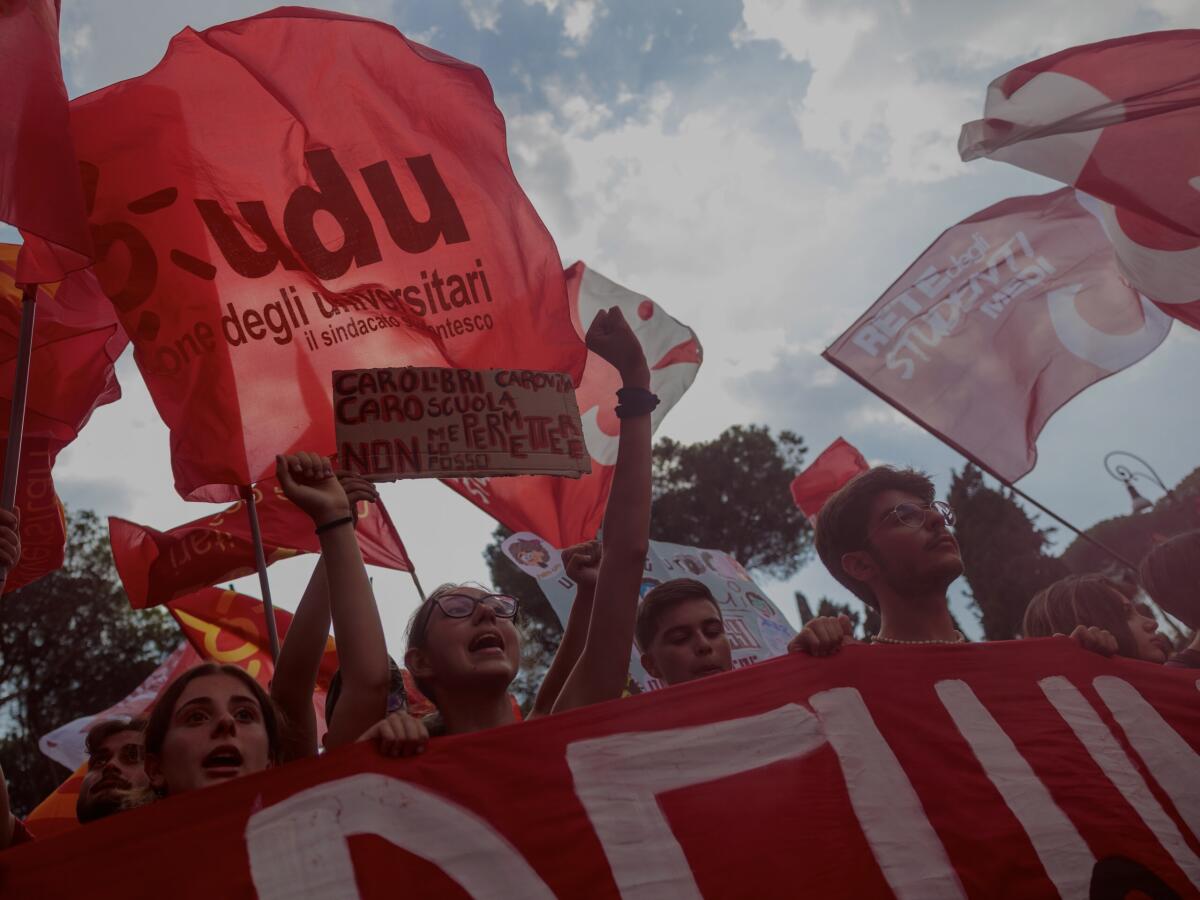 Solidali con UDU e Rete Studenti Medi. Lavoriamo insieme! - 