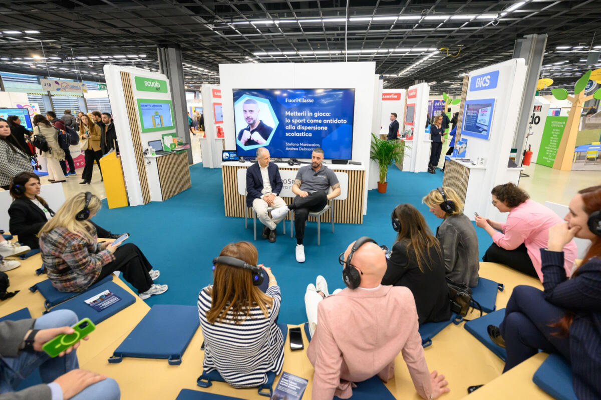 Lo sport come leva educativa: Andrea Lucchetta e Stefano Maniscalco ospiti d’eccezione a DIDACTA 2025 - 
