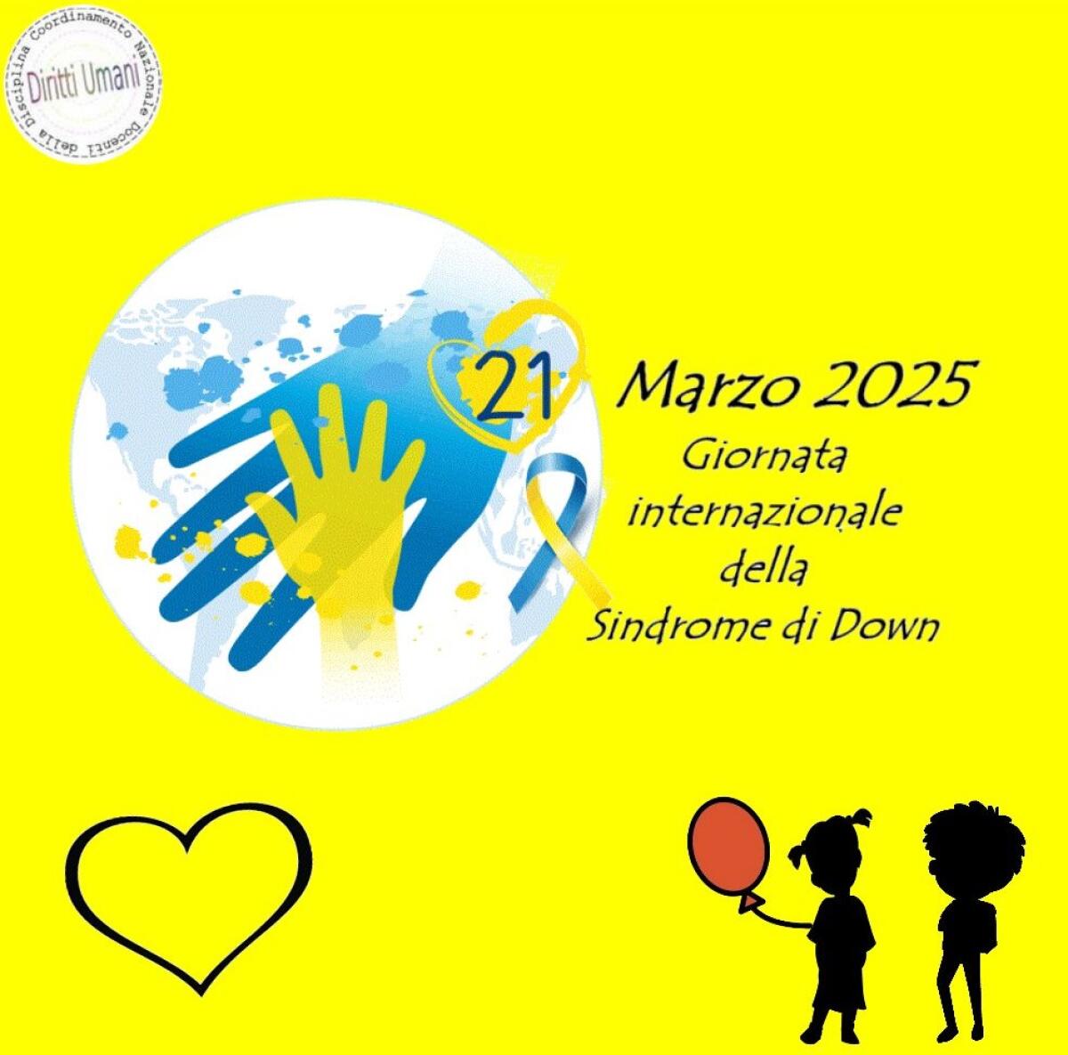 Iniziative sulla Giornata internazionale della Sindrome di Down 2025 -
