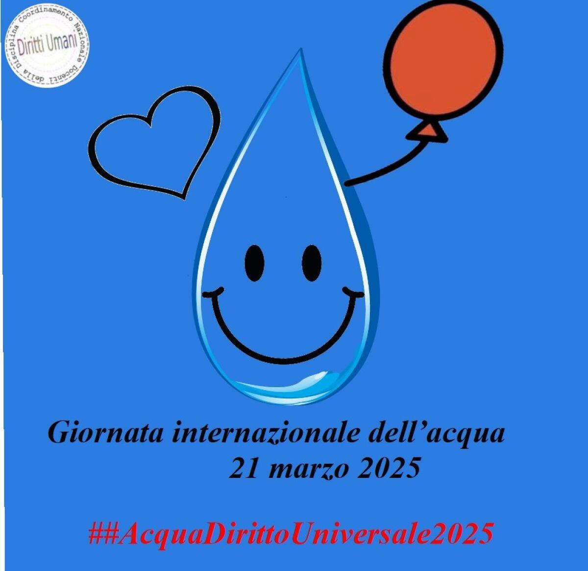 Iniziative per la Giornata internazionale dell'acqua 2025 -