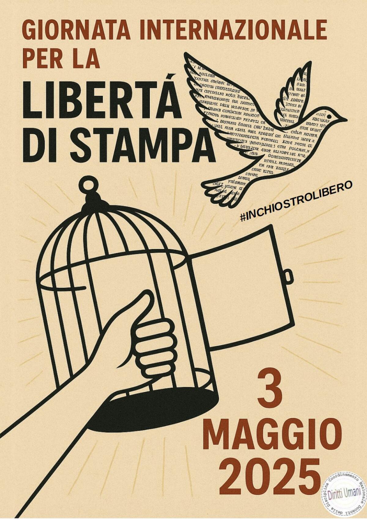 Iniziative per la Giornata internazionale della libertà di stampa 2025 - 