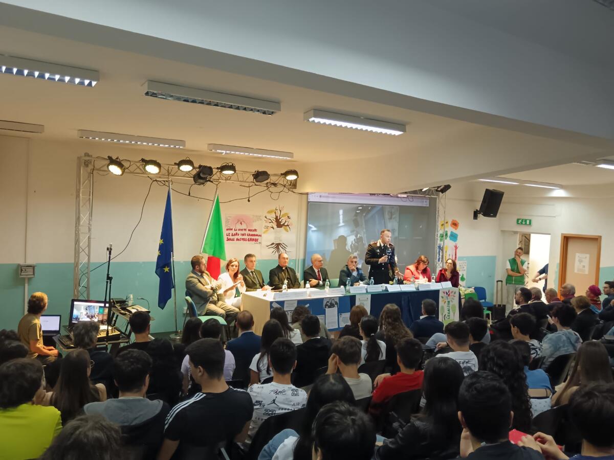 Il testimone Mangiardi alla Giornata della Legalità -