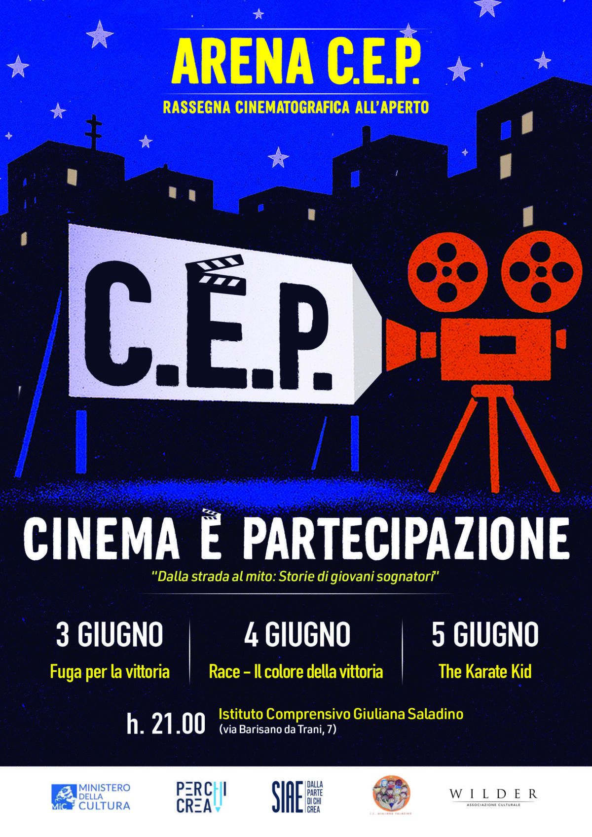 Il 3-4 e 5 giugno, all’Istituto ‘Saladino’, via alla manifestazione per ragazzi e famiglie dedicata a chi sogna, lotta e non si arrende -
