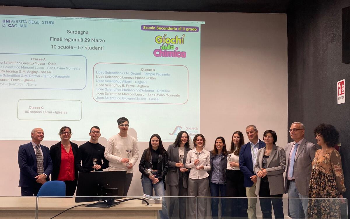 Giochi della Chimica: premiati i vincitori delle finali regionali -