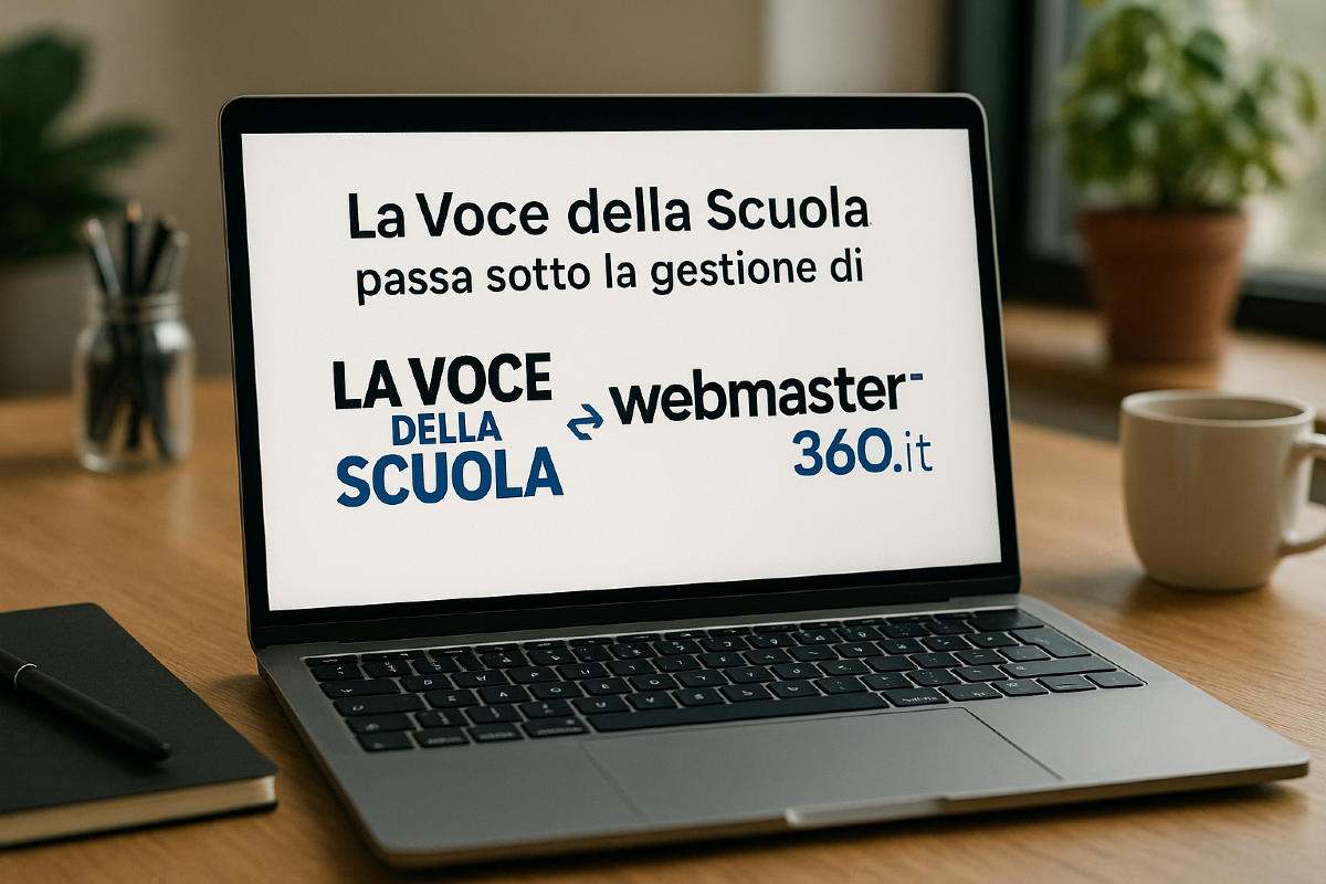 La Voce della Scuola si affida a Webmaster360.it: una nuova fase all’insegna dell’innovazione - 