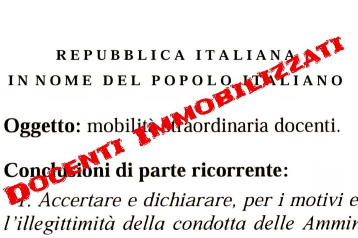 L.107/2015: la mobilità straordinaria era illegittima - 