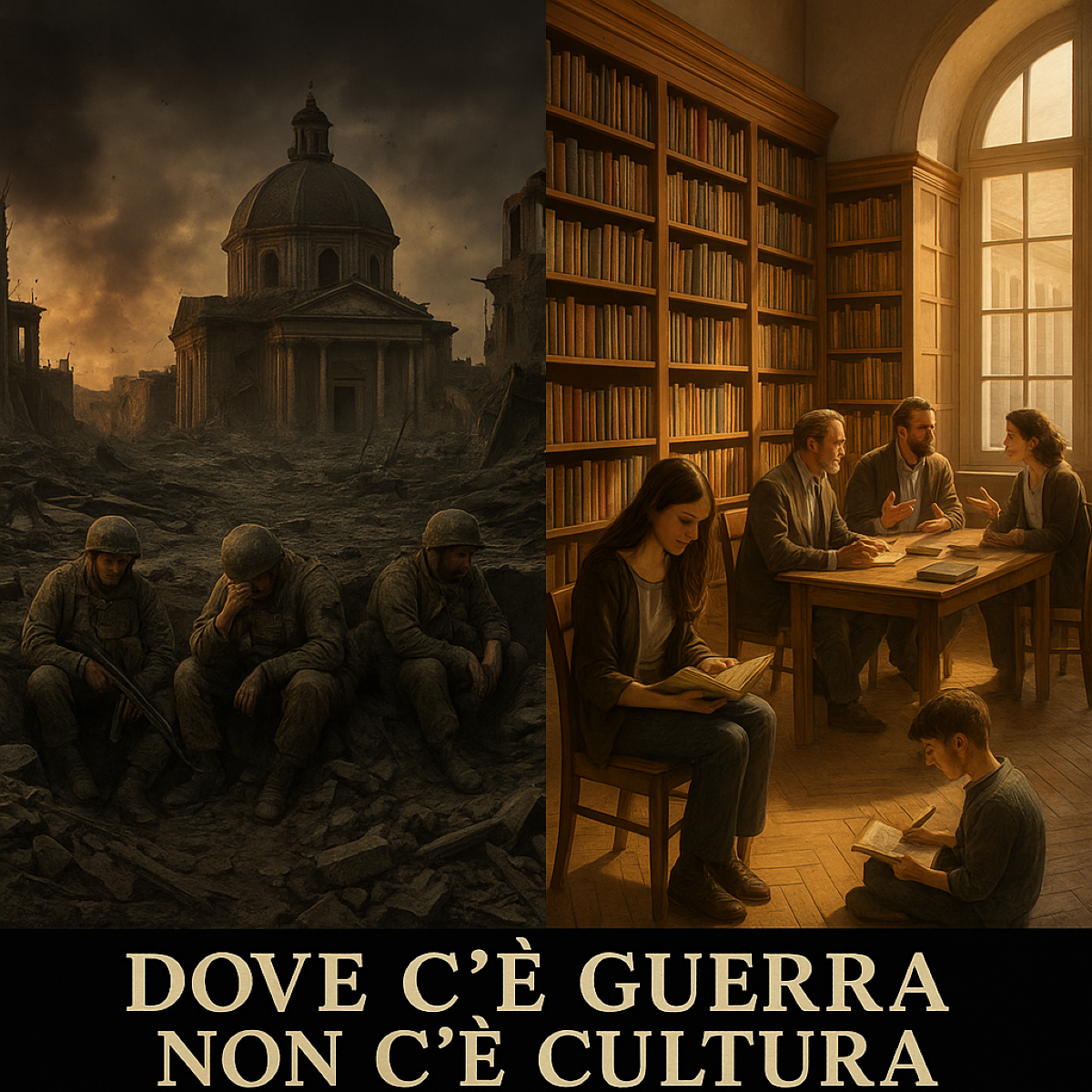 Dove c'è guerra non c'è cultura: Un'analisi cruda dei conflitti contemporanei - 