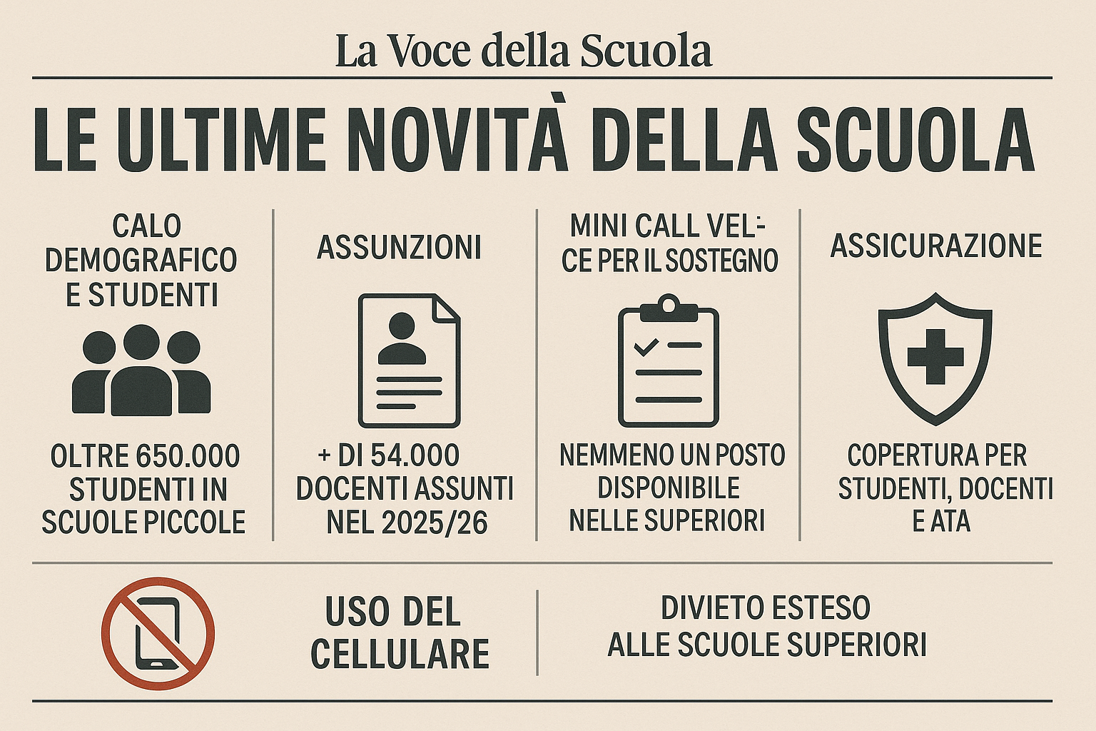 Scuola italiana, un anno tra divieti, banchi vuoti e riforme a metà