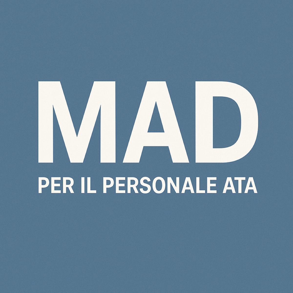 MAD per il personale ATA: normativa aggiornata e fac-simile 2025 - 