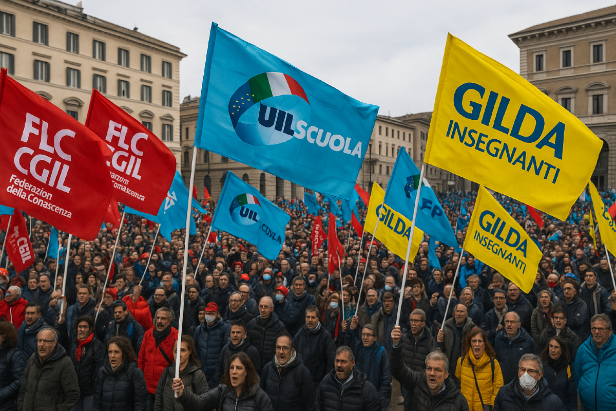 Tassella (SBC): senza CGIL, UIL e Gilda nessun rinnovo del contratto - La Voce della Scuola