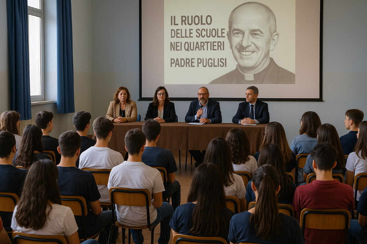 Palermo: le scuole protagoniste nei quartieri, ricordando Padre Puglisi - anniversario dell’omicidio di Don Pino Puglisi, il ruolo delle scuole nei quartieri