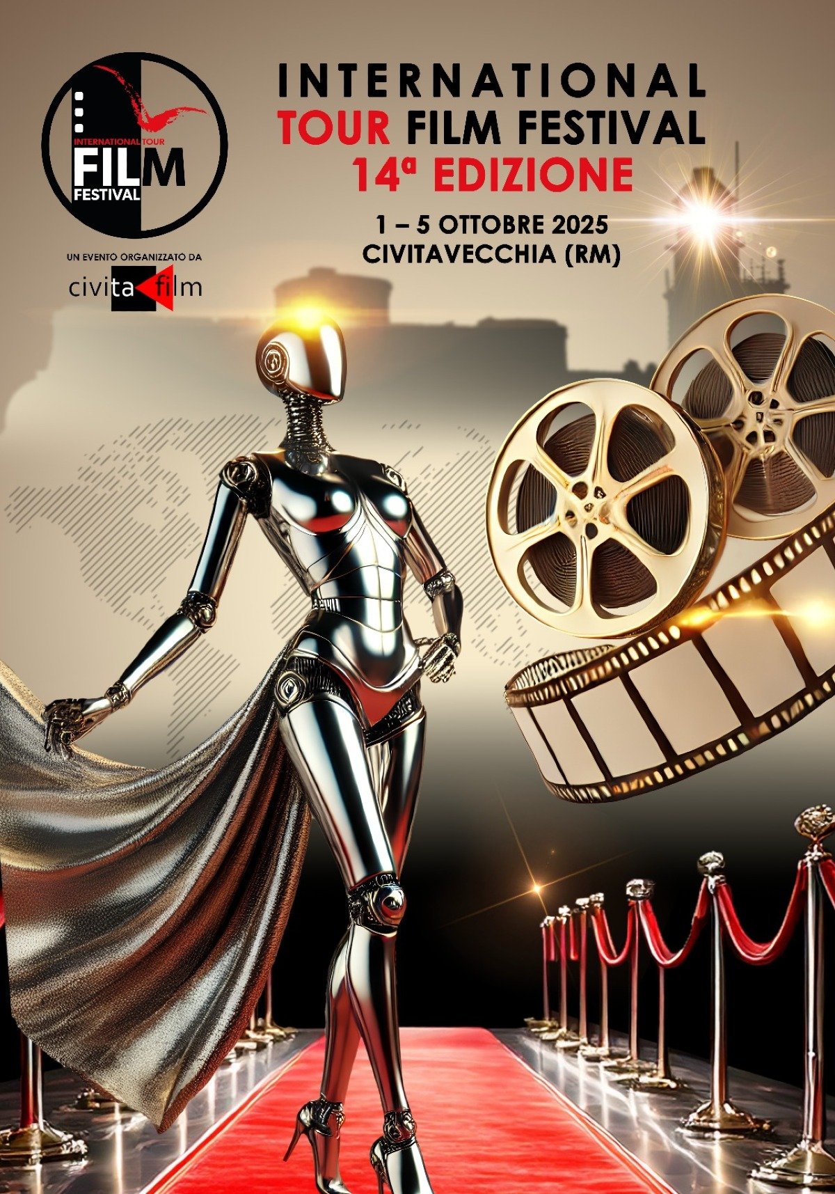Civitavecchia, XIV International Tour Film Festival: cinema, arte e una sezione speciale dedicata alla Scuola e all’Educazione Civica - 