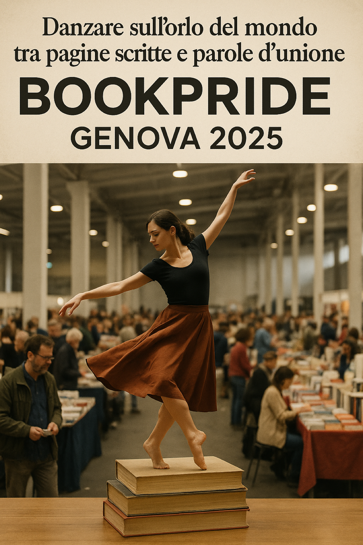 Danzare sull’orlo del mondo tra pagine scritte e parole d’unione: Bookpride Genova 2025 - 