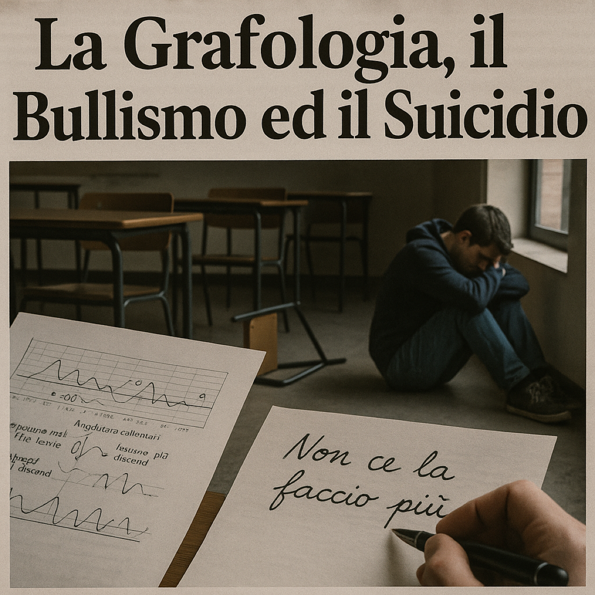 La Grafologia il Bullismo ed il Suicidio -