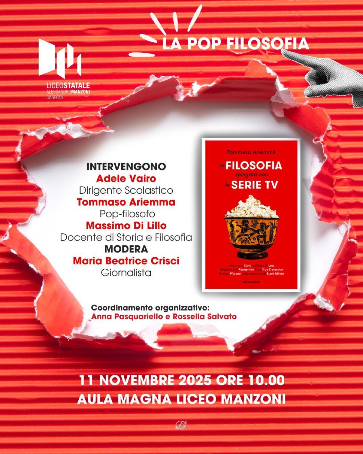 Viaggio nella Pop-Filosofia al Liceo Manzoni di Caserta - 