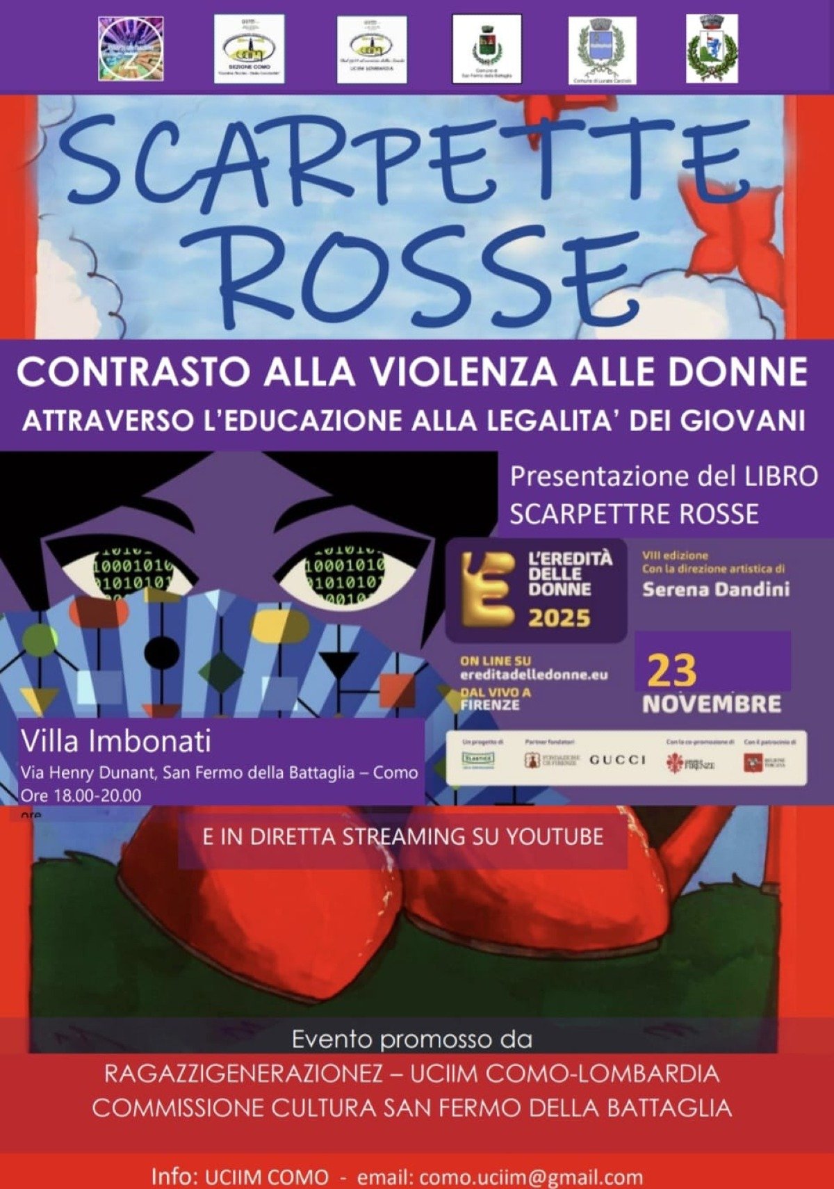"Scarpette rosse” – Presentazione della nuova edizione del volume  - 