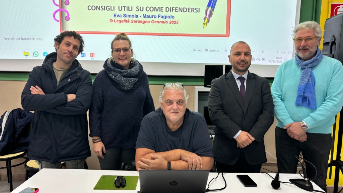Oggi presso l’Istituto di Istruzione Superiore Statale “Vignarelli” di Sanluri – nella sede associata I.P.S.A.R. “G. B. Tuveri” di Villamar – si è svolto il primo incontro propedeutico con l’Associazione “Legalità Sardegna” - 