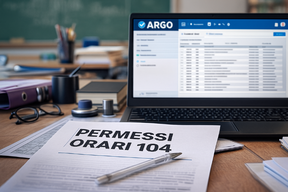 Permessi orari 104 e gestione su Argo - 