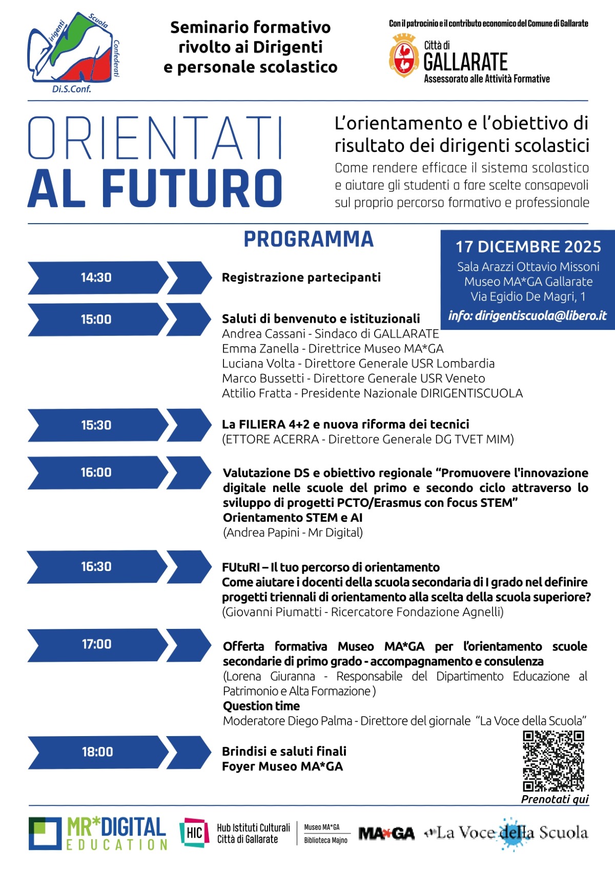 DIRIGENTISCUOLA presenta: “ORIENTATI AL FUTURO” - 