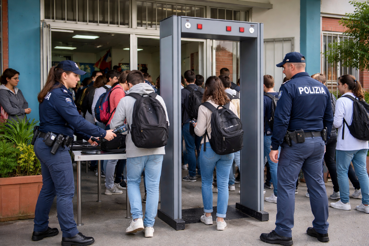 Metal detector a scuola, il caso Ponticelli raccontato al Corriere della Sera - La Voce della Scuola