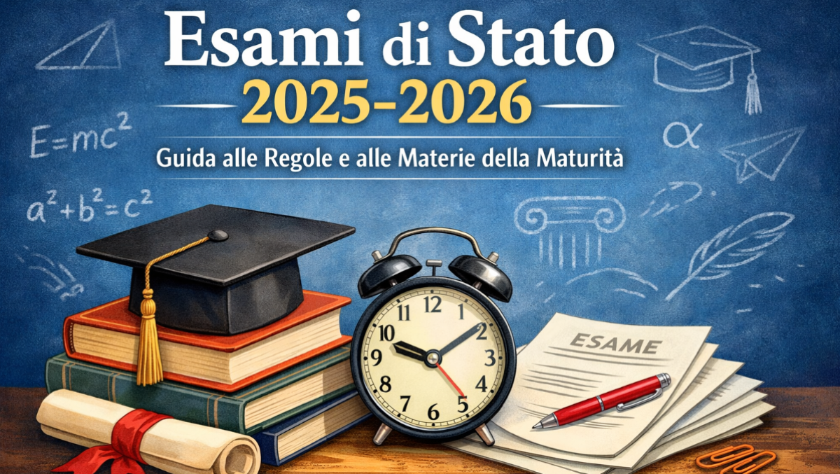 Esami di primo e secondo ciclo 2025-2026: regole, calendario e guida alle materie della Maturità - 
