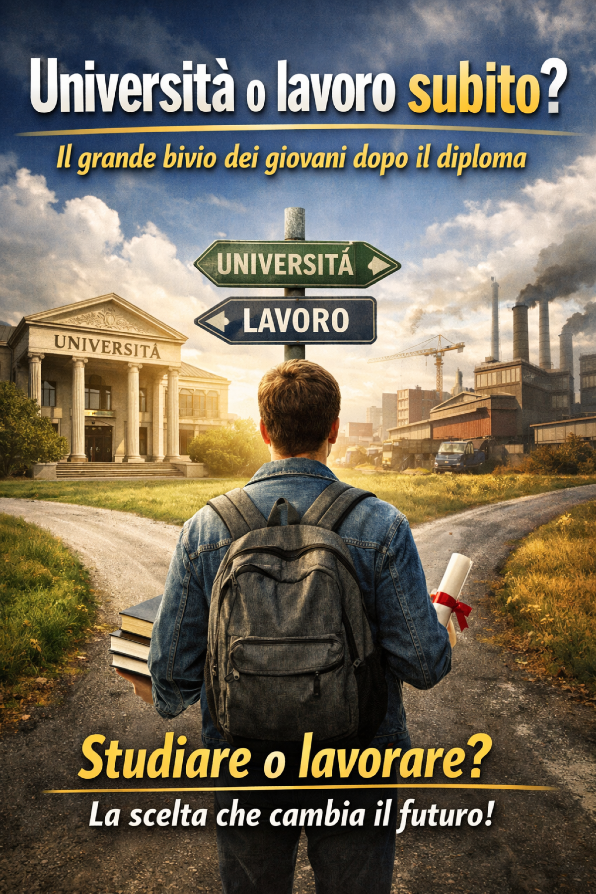   Università o lavoro subito? Il grande bivio dei giovani dopo il diploma - 