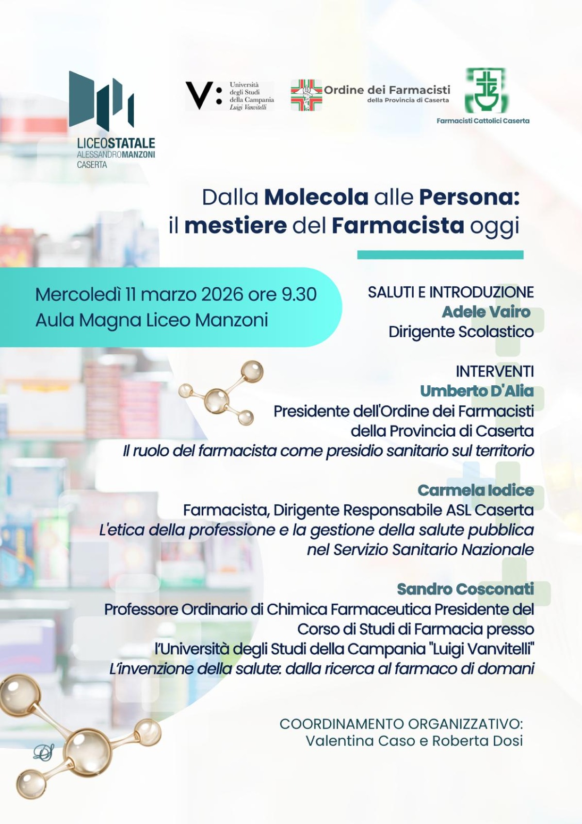 Professione farmacista: appuntamento l’11 marzo al Liceo "Manzoni" - 