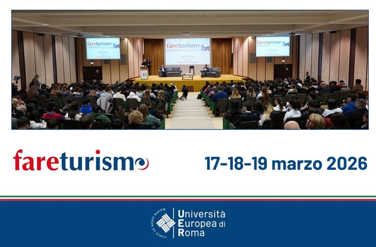Turismo, lavoro e innovazione:  all’Università Europea di Roma la 25ª edizione di FareTurismo tra intelligenza artificiale e nuove competenze - 