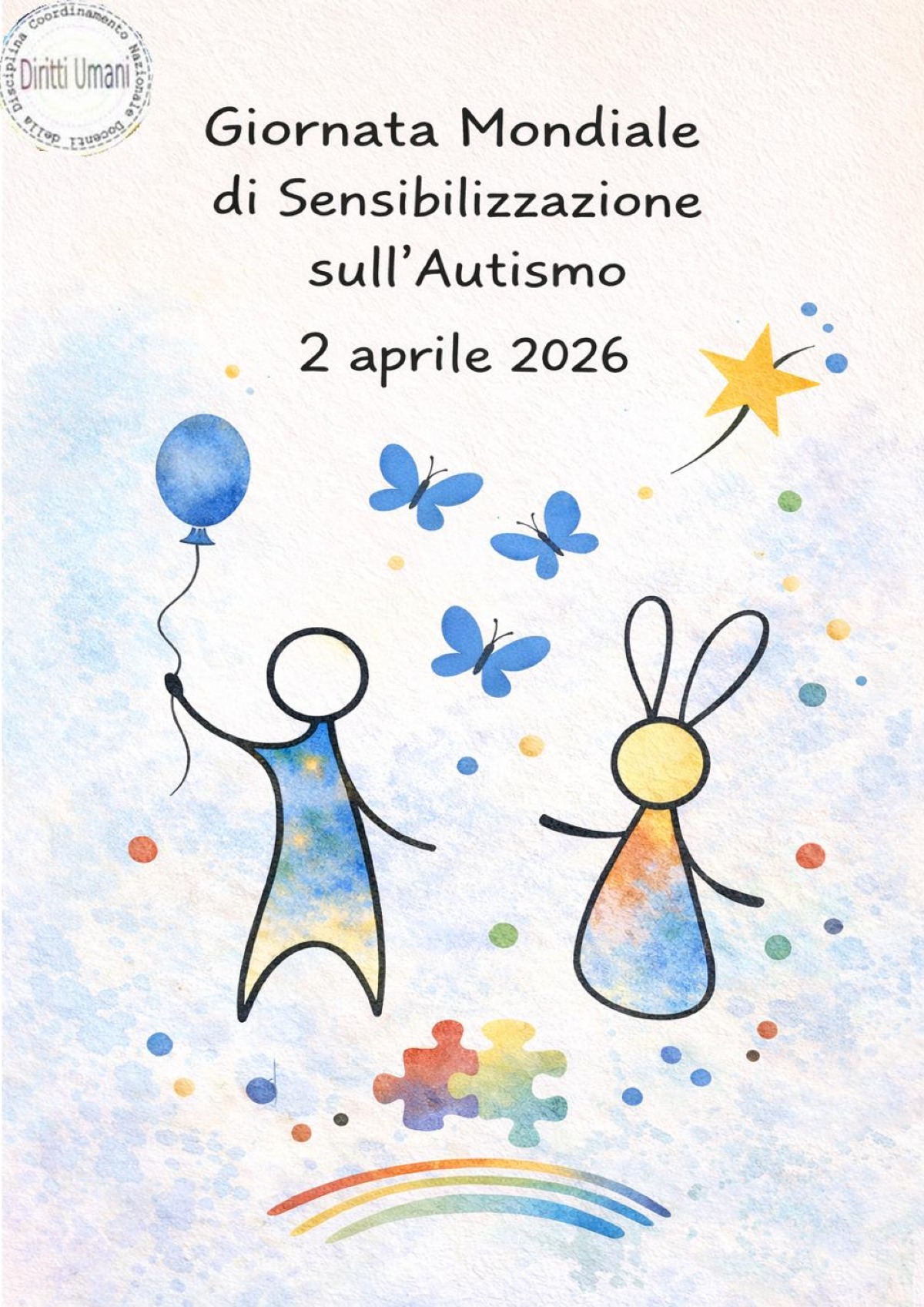Giornata Internazionale di Sensibilizzazione sull'Autismo e Umanità: ogni vita ha valore - 