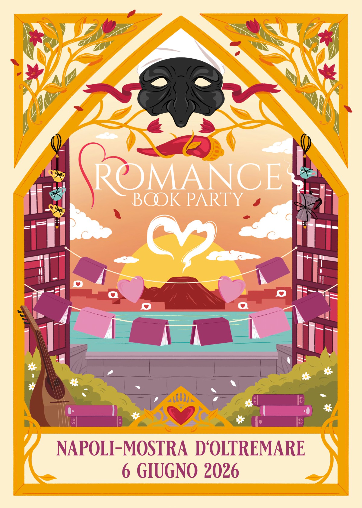 “L’amore per le storie d’amore”: al Palazzo dei Congressi della Mostra d’Oltremare la seconda edizione del Romance Book Party - 