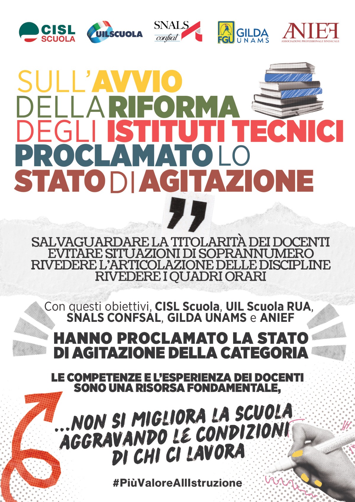 Riforma istituti Tecnici, i sindacati proclamano lo stato di agitazione - 