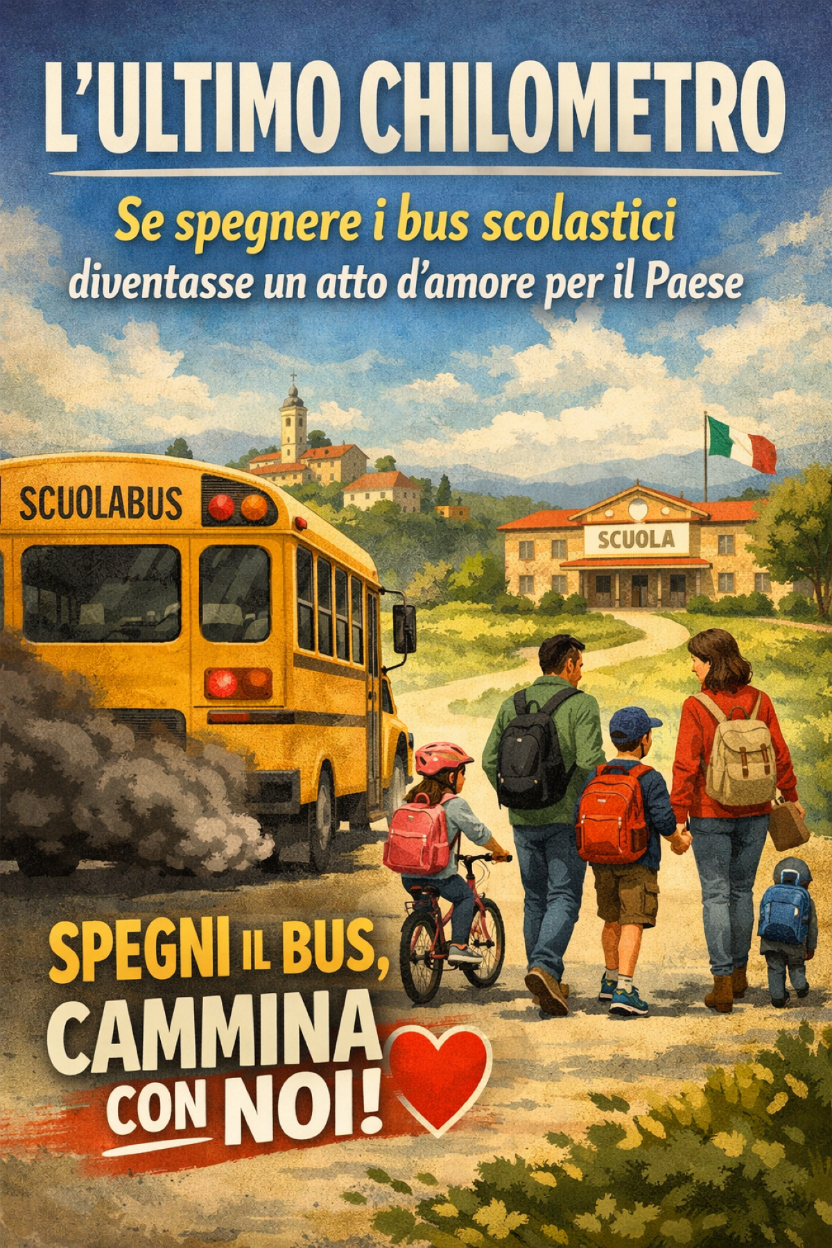 L’ULTIMO CHILOMETRO: se spegnere i bus scolastici diventasse un atto d’amore per il Paese - 