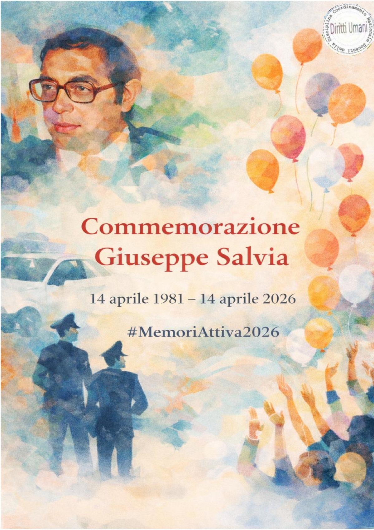 Napoli, 14 aprile 1981 – Commemorazione di Giuseppe Salvia, vittima della Camorra - 