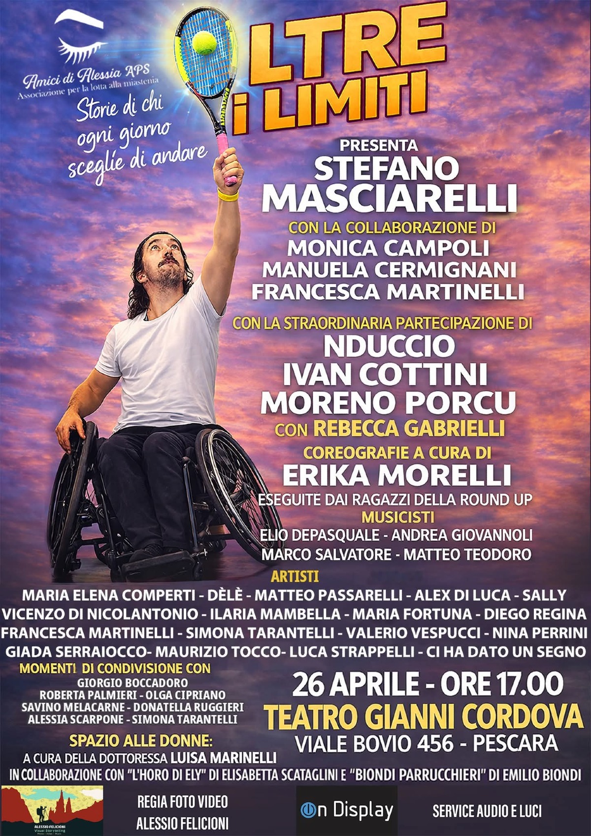 “Oltre i Limiti”: a Pescara uno spettacolo di solidarietà, memoria e speranza - 